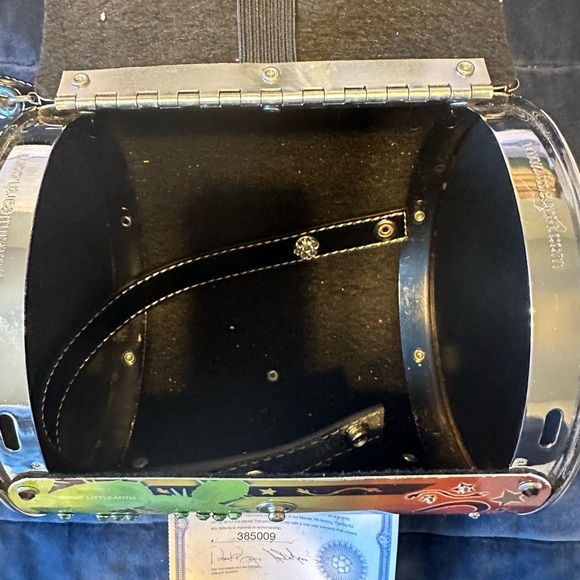 Little Earth purse with duster bag and certificate. Happy Trails - Picture 4 of 4